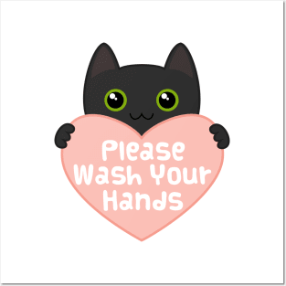 Wash your hands! Posters and Art